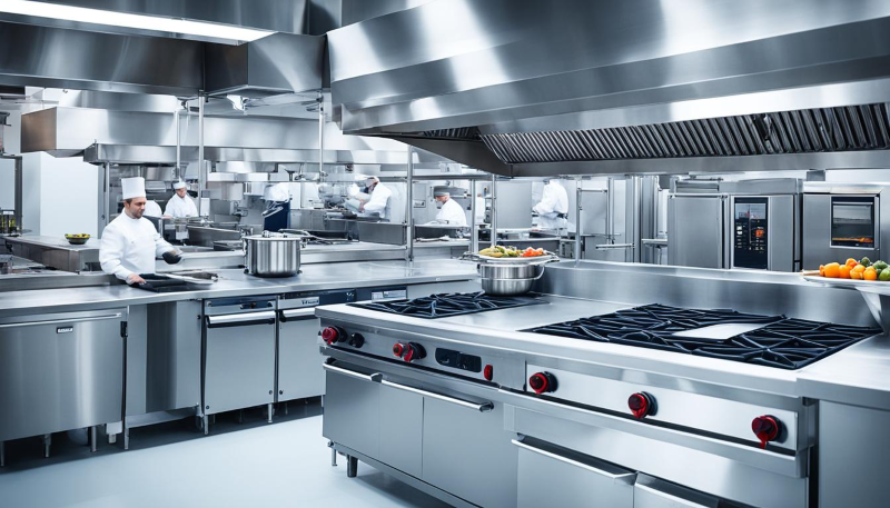Industrial kitchen equipment
